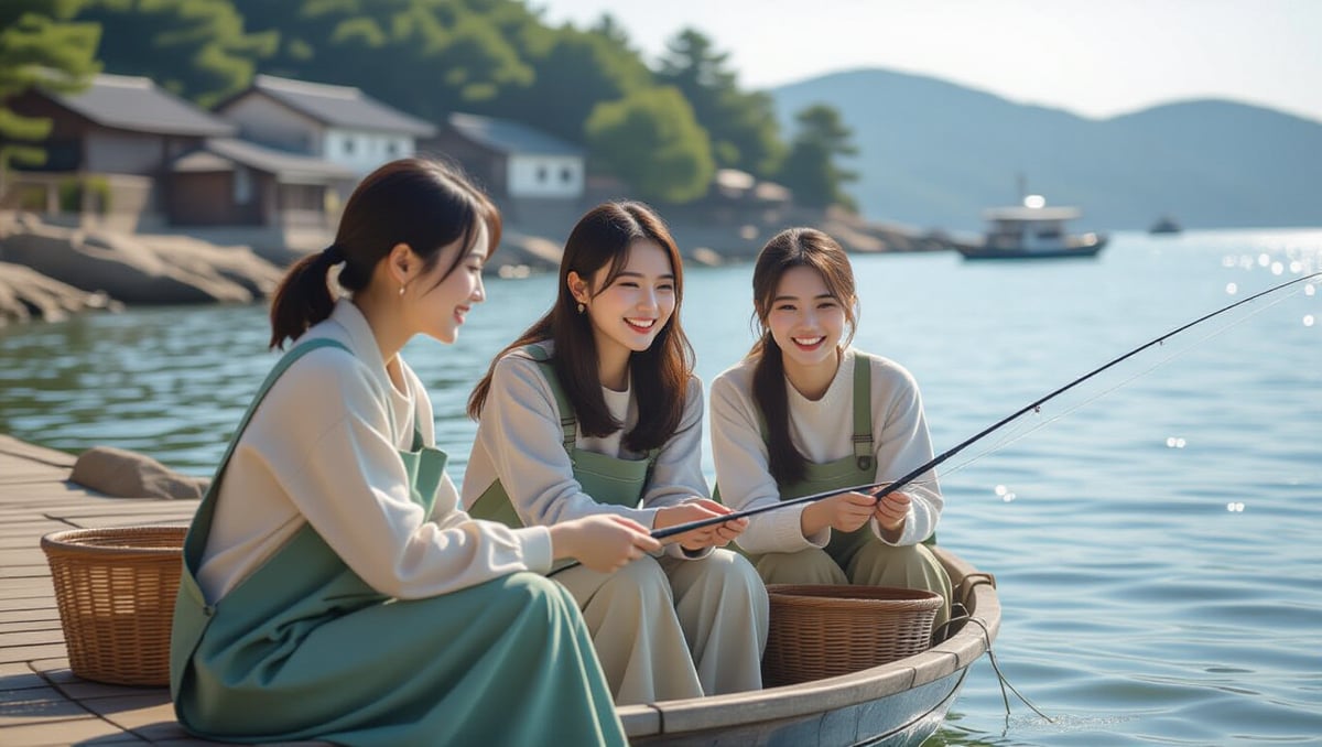 소녀들의 낚시 성장기: 따뜻한 우정과 힐링의 여정 6 ✨ 애니메이션 속 힐링 코드 분석