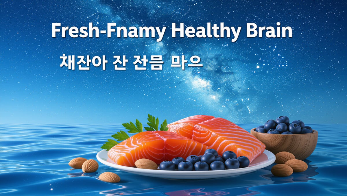 🍎 뇌 건강 식단: 무엇을 먹어야 할까요?