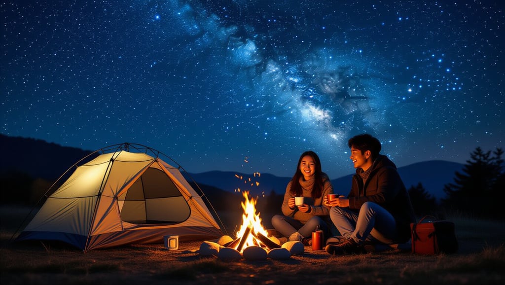🏕️ 별 쏟아지는 가을 캠핑 명소 추천