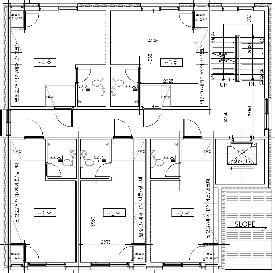 확대평면도16동